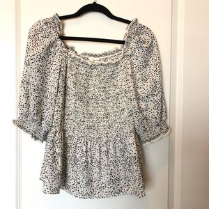 Max Studio Peplum Top